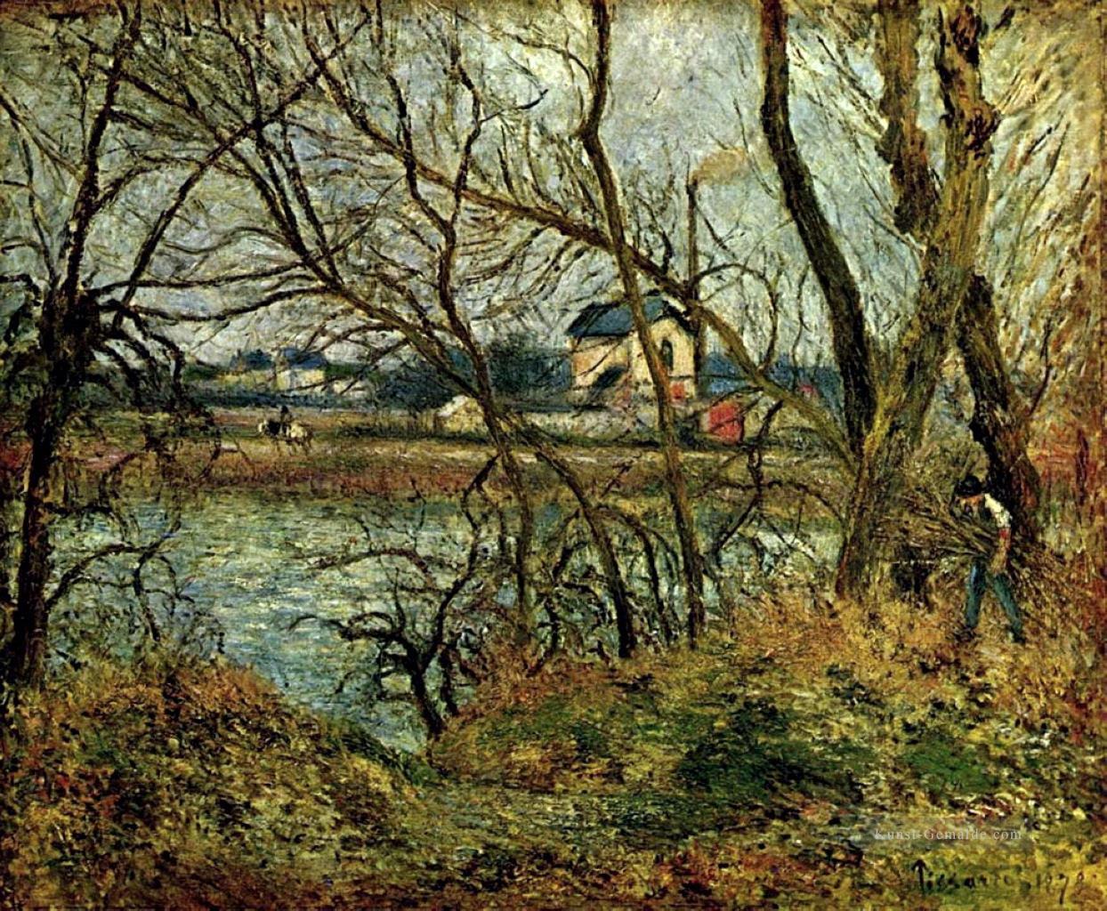 der Steig l Einsiedelei 1877 Camille Pissarro Ölgemälde